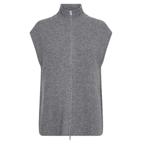 Levete Room LR-JULIANA 3 Strikvest, Dark Grey Melange 